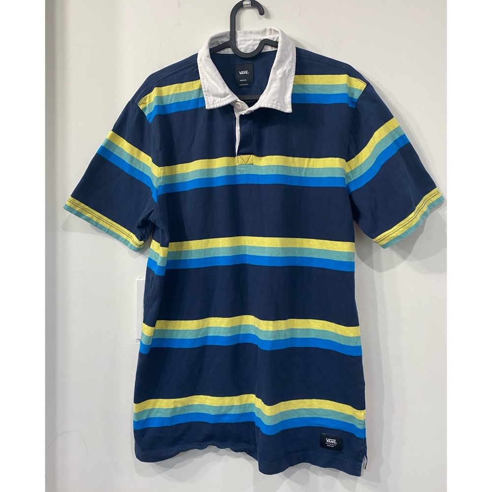 Vans Polo Shirt Short sleeve stripes size M
